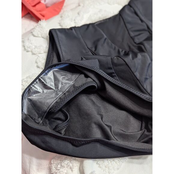 🖤 Blooming Jelly Women’s One Shoulder Mesh One-Piece Swimsuit Size Small (NWT) - Picture 8 of 9